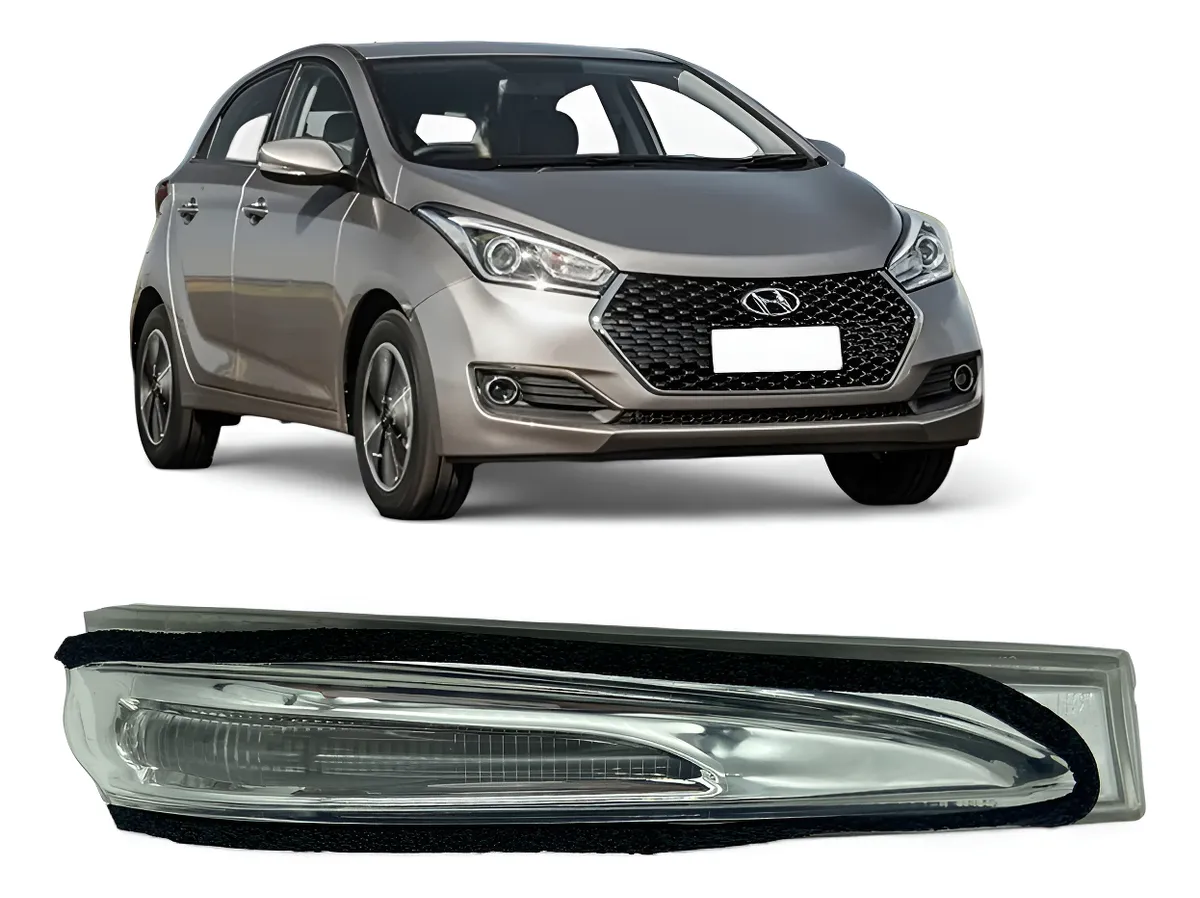 Seta Lente Pisca Retrovisor Hyundai HB20 13 A 19 LD