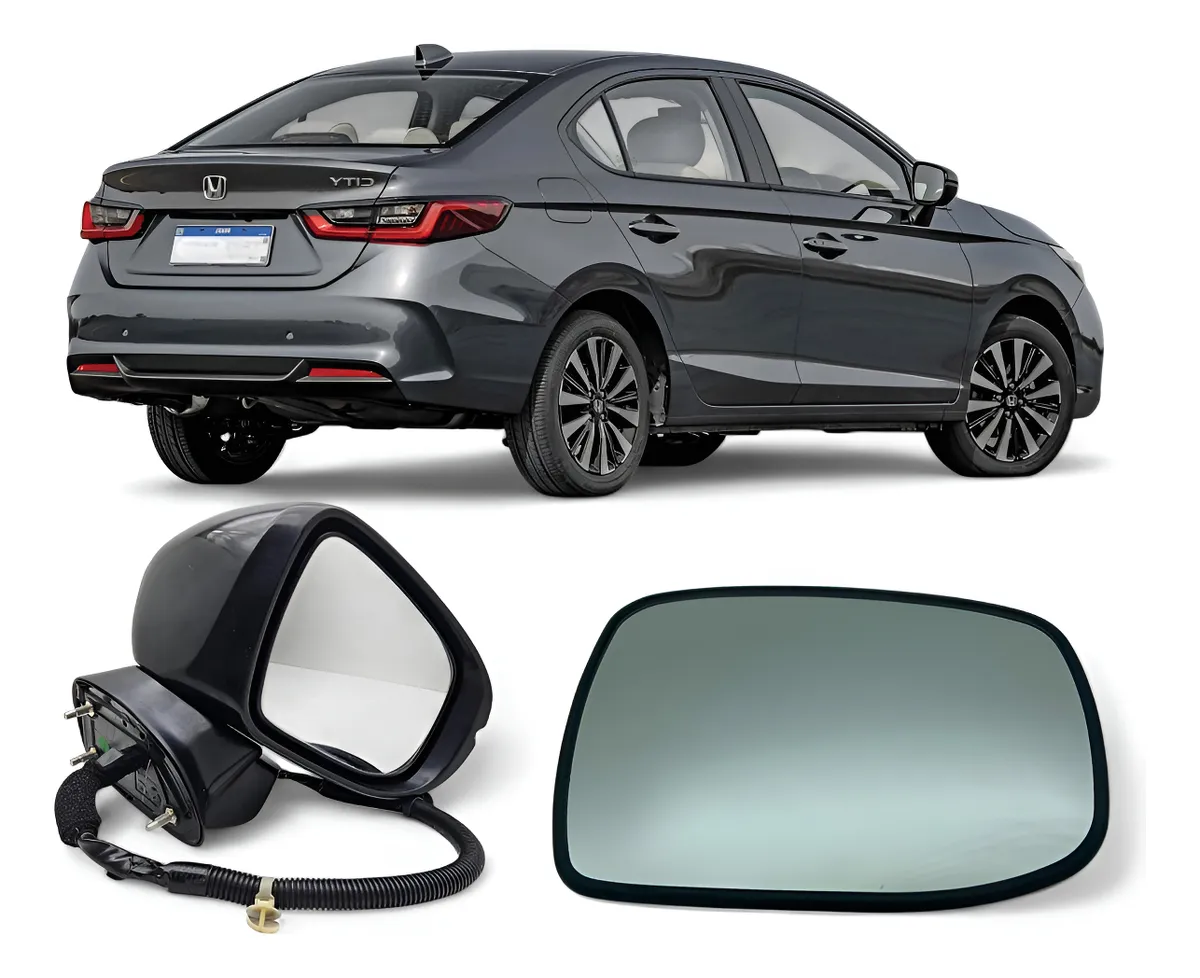 Espelho Retrovisor Honda City 2022 A 2025 LD