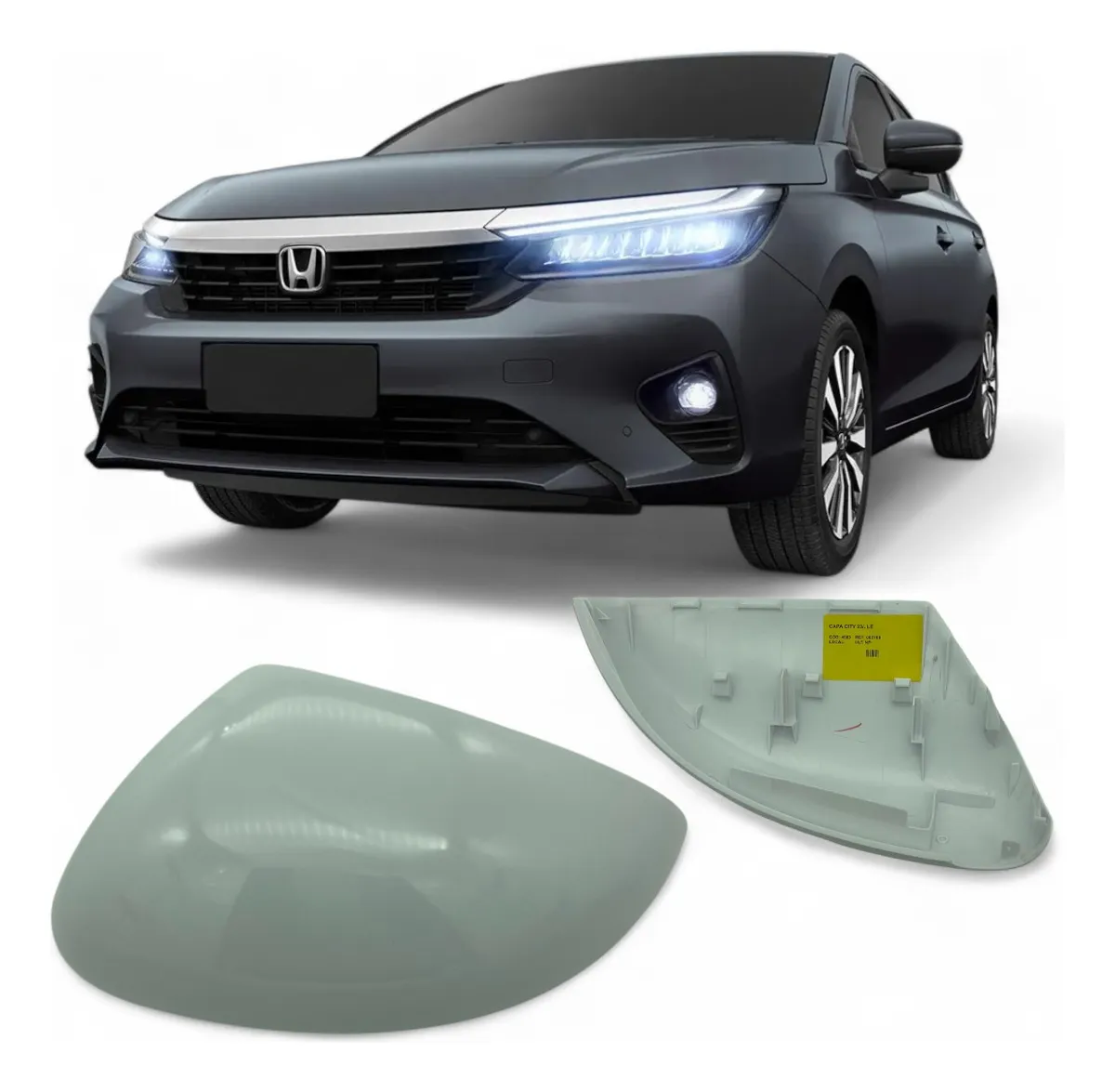 Capa Cobertura Retrovisor Honda City 2022 2023 2024 2025 LE