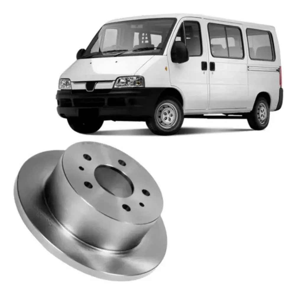 HF 680C - Disco de Freio Traseiro Sólido/Ducato 97/09 Aro 15