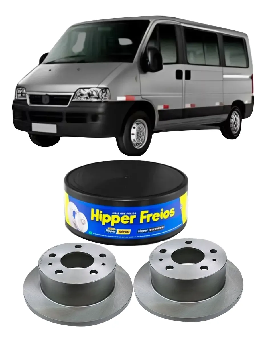 HF680D Disco de Freio Solido Tras Ducato 97/09 Aro 16