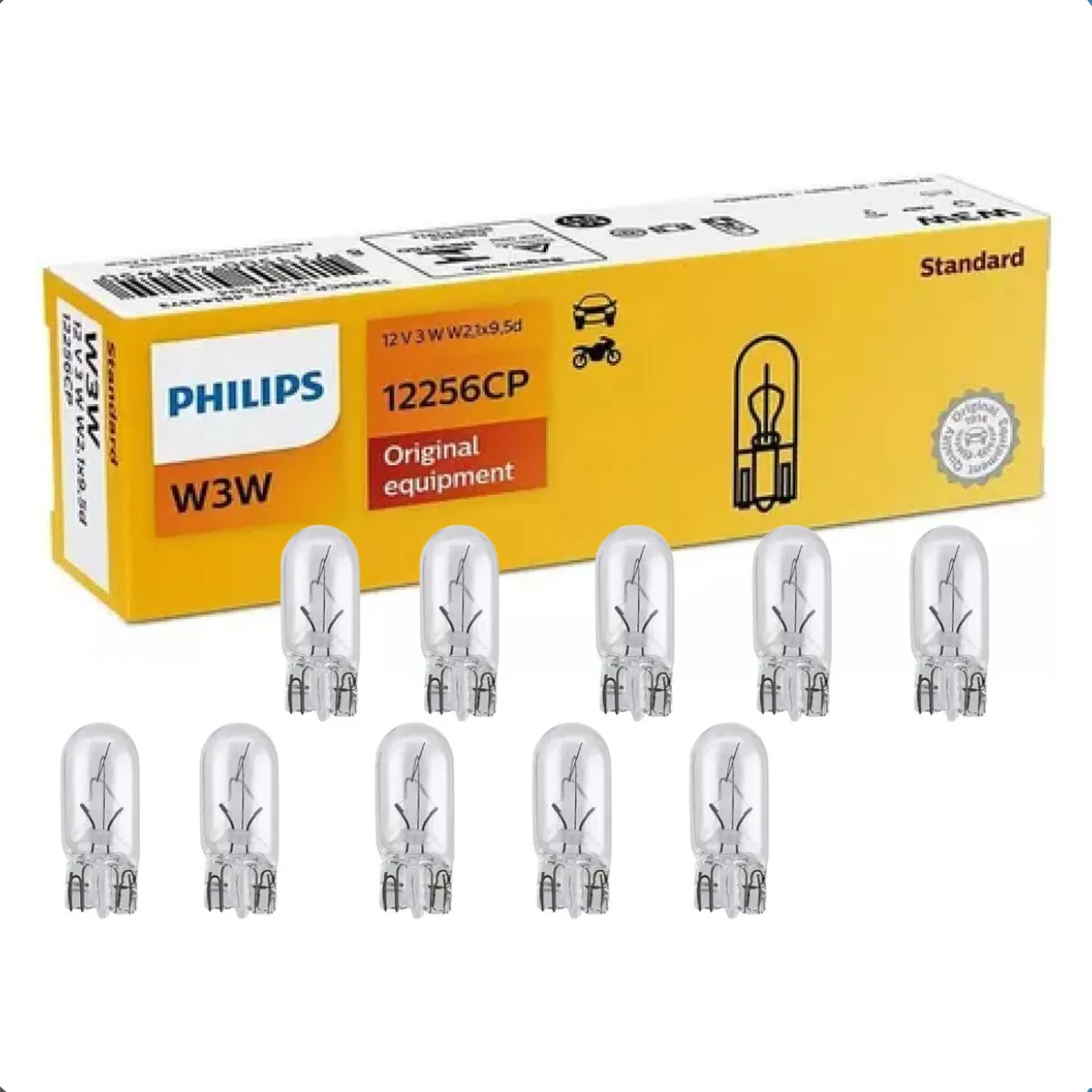 Lâmpada STD 3W 12V - Philips 12256CP