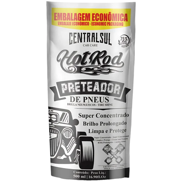 172553 Preteador de Pneu Gel Hot Rod Sachê 500ML